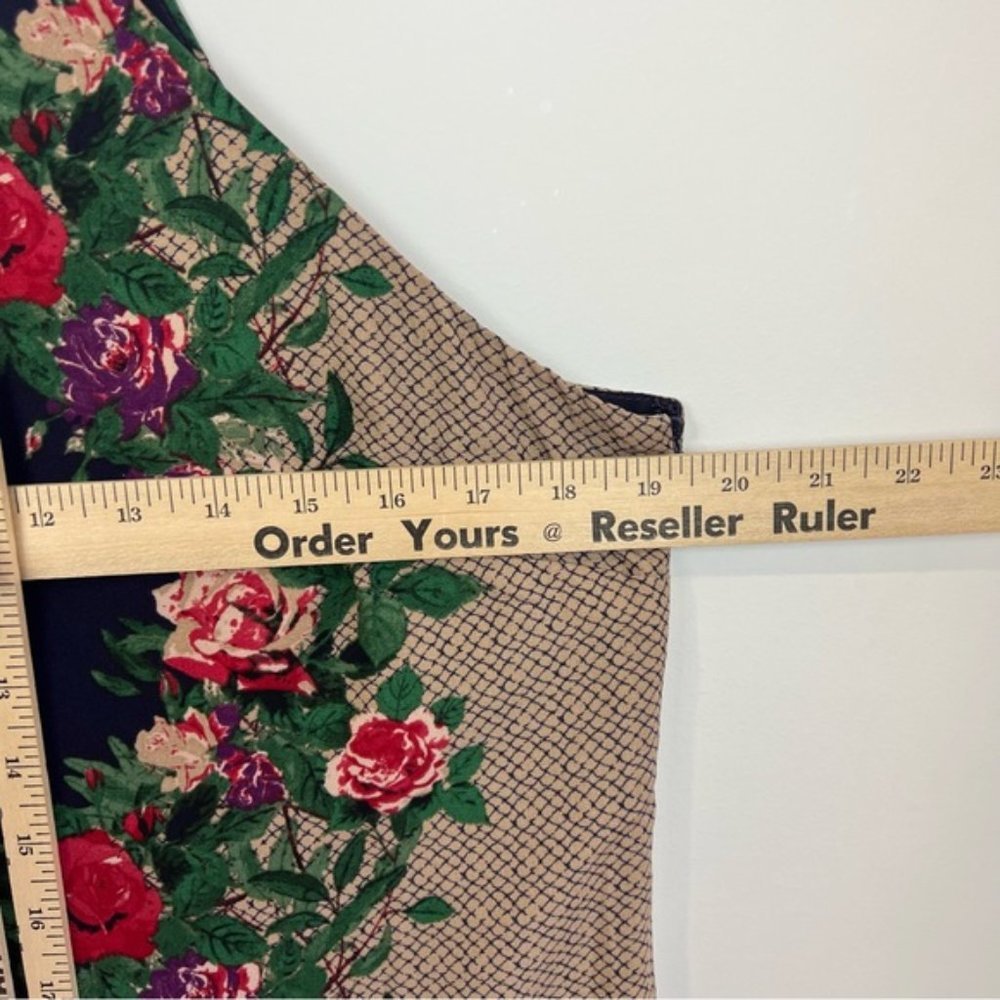 One Clothing Navy Floral Mini Dress - Picture 10 of 10